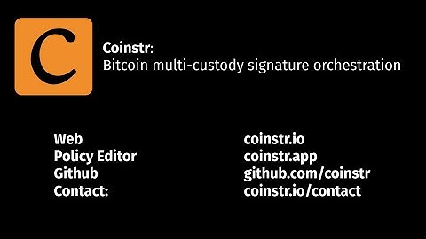 15 min - Coinstr Demo - Bitcoin Collaborative Custody using Nostr