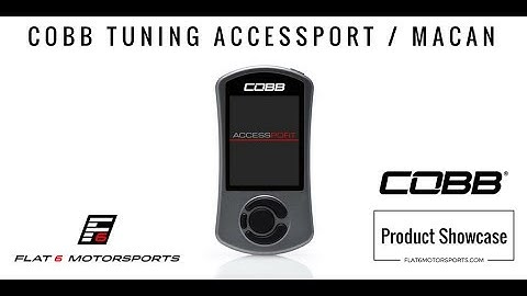 COBB Tuning Accessport - Macan (Product Showcase)