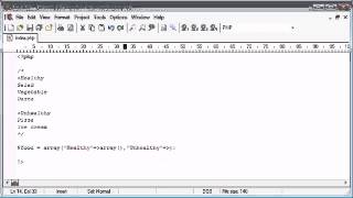 Beginner PHP Tutorial   40   Multi dimensional Arrays