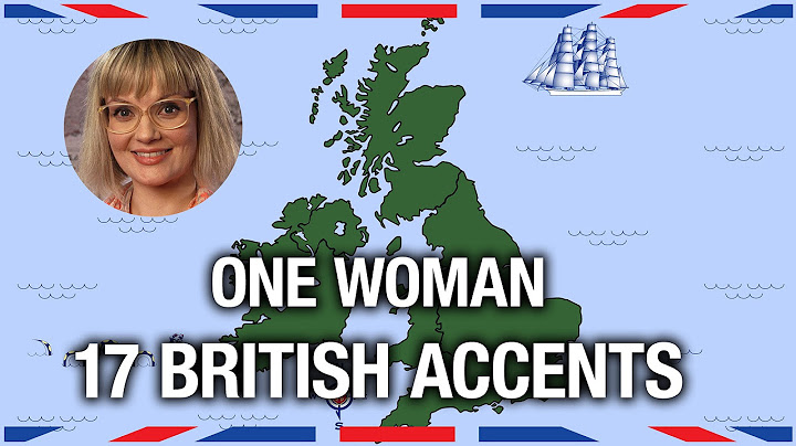 One Woman, 17 British Accents - Anglophenia Ep 5