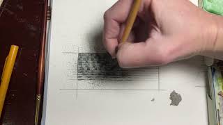 Watercolor demo: shingles