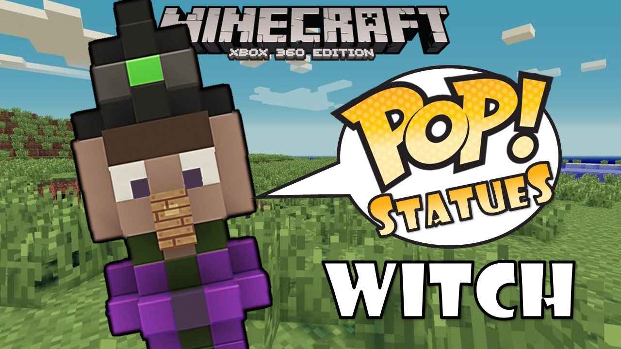 Minecraft (Xbox): Funko™ Pop! Statues - "Minecraft Witch ...