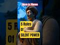 5 Silent Moves to Shock Everyone #motivation #mindset #wisdom #silence