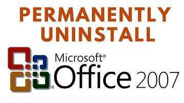 Permanently Uninstall Microsoft Office 2007 | Tech Rider
