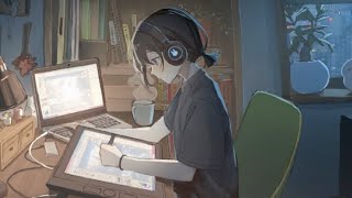 【作業用】夜に勉強したり、絵を描きたい人のための心が落ち着くピアノBGM &アニメーション　【Animation】