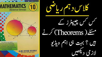 10th Class Math Theorems 2022 || Class 10th Theorems