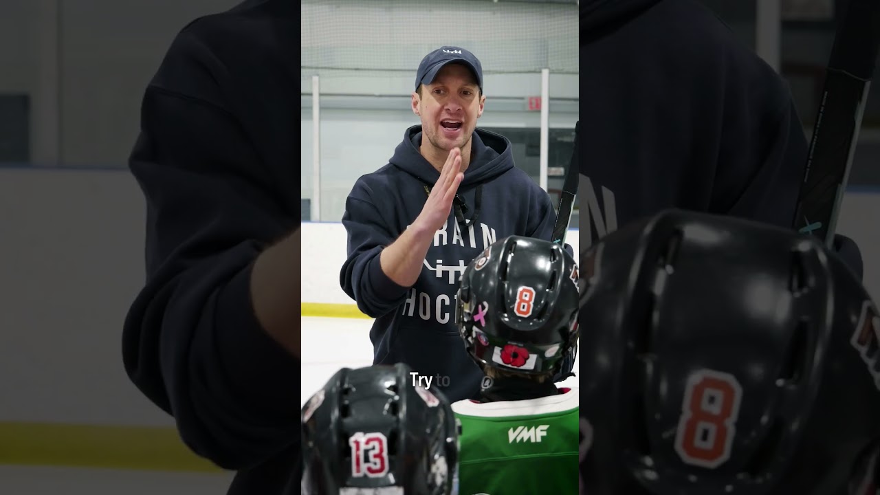 THE DIFFERENCE BETWEEN SHOOTING & SCORING #hockeycoaching #hockeytraining