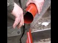 Соединение водосточных труб. Как обжать водосточную трубу своими руками?