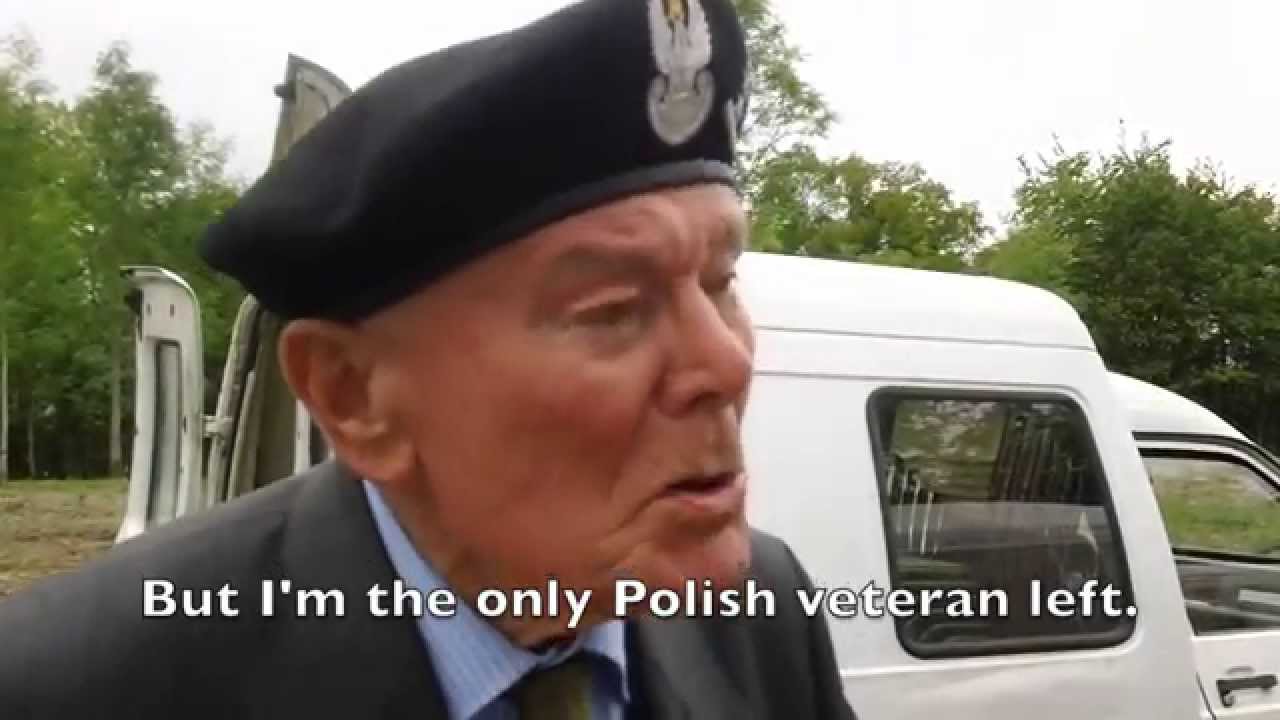 We interview M. Podyma at Mont-Ormel for 