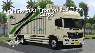 Hino 500 Tronton Box "Tam Cargo" Mod Bus Simulator Indonesia (BUSSID) screenshot 2