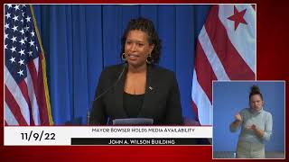 Mayor Bowser Launches Together DC - Asks Residents to Submit Big Ideas for Next Four Years, 11/9/22