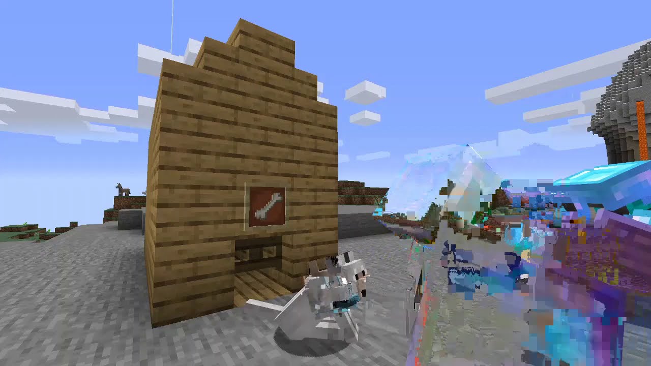 How to Make a Dog House in Minecraft YouTube
