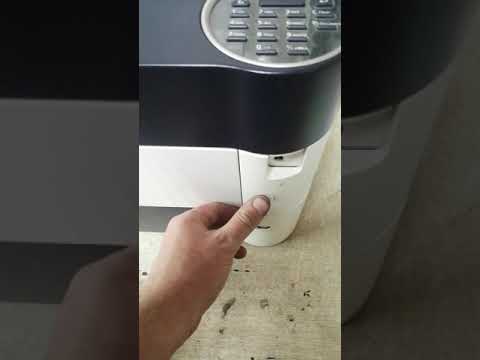 Kyocera FS-4300DN загрузка тонера через меню