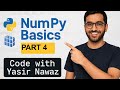 NumPy Basics (Part 4) – Statistics with NumPy | Mean, Median, Std Made Easy