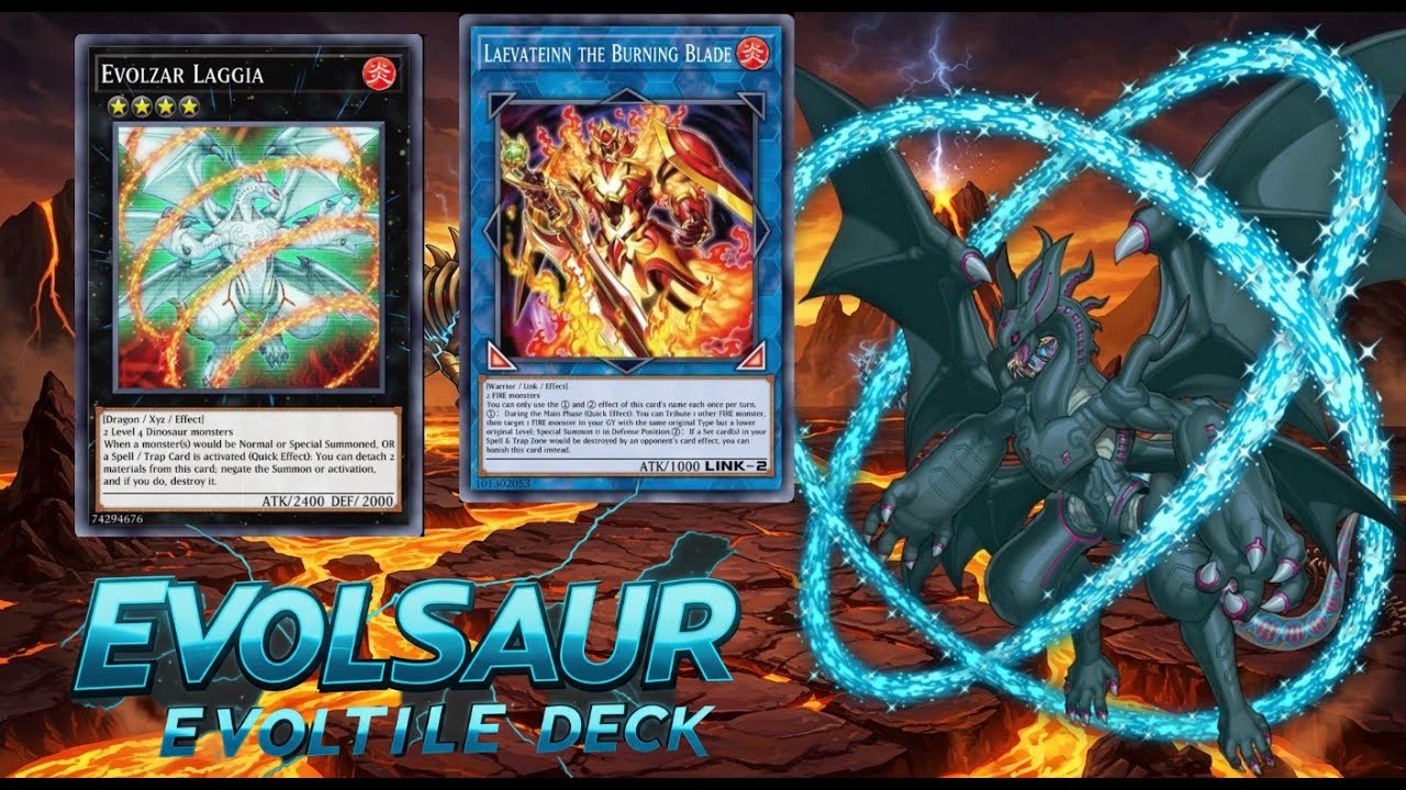 MDPRO3 , 🦎🦖🔥 Evolsaur Evoltile Deck! 🦖🦎🔥 