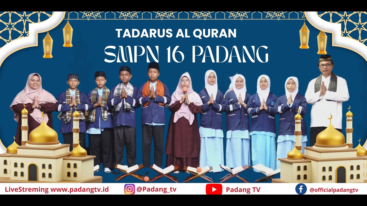 Tadarus Al Qur'an Bersama SMPN 16 Kota Padang | Tadarus Ramadan 2026
