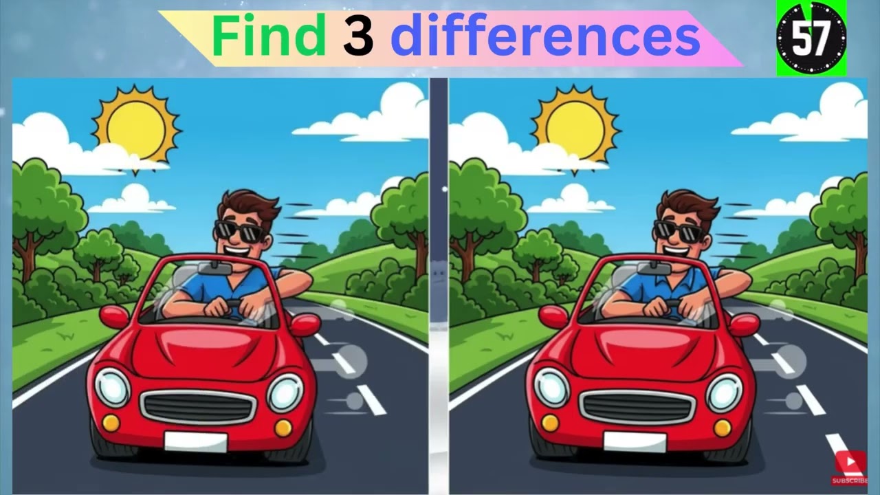 Find 3 differences | mind changer | Test your brain