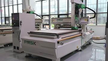 EA48-1328 ATC CNC Router 9KW Spindle Linear Tool Magazine Vacuum Table Kitchen Cabinets Wardrobes.