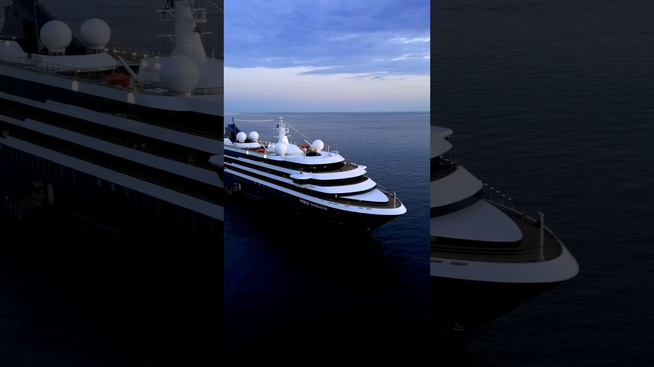 🚢 Cruise onboard Atlas World Navigator! #short #SailingToCannes #FrenchRiviera