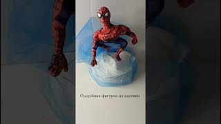 Съедобная фигурка из мастики,  лепка без применения молдов. #sugarart #лепка #лепкаизмастики