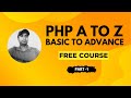 PHP Bangla Tutorial – Part 1 | PHP Introduction, Uses &amp; Environment Setup