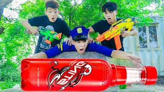 Battle Nerf War: Battle Nerf Guns ICE CREAM RIVAL Nerf Mafia Gangs & Special Forces In Nerf War