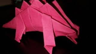 Origami Stegosaurus