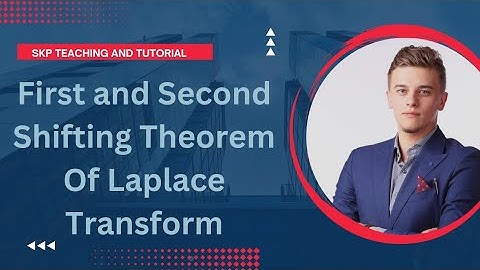 First and Second Shifting Theorem Of Laplace Transform|SKP Teaching and Tutorial|@SKPtelugututorial