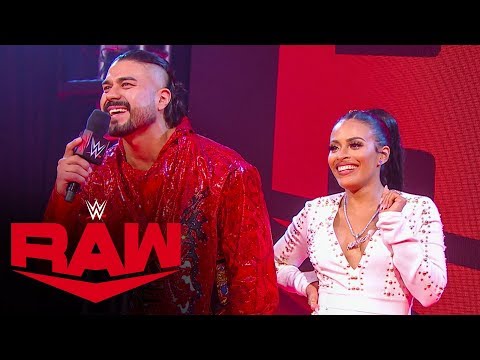 Andrade crashes Drew McIntyre’s address to WWE Universe: Raw, April 13, 2020
