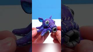 How to Make Inky Clay Figure #claytutorial #darkpals #diy
