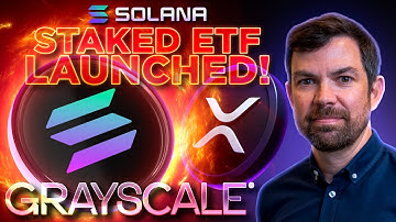 Solana Staked ETF gelanceerd!!!🚨XRP volgende?🔥Grayscale INTERVIEW