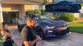 Camaro SS gets wrapped in “Purple iridescent” KPMF Wrap material