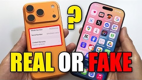 Hoe u kunt controleren of uw iPhone origineel is (geen nep)