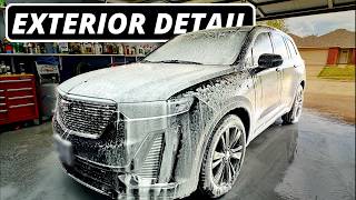 Full Exterior Detail On A Cadillac XT6 - Car Detailing
