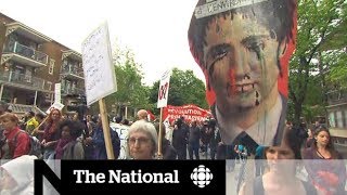 Peaceful protesters blast G7 summit's effectiveness