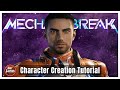 MECHA BREAK - The Tank - Male Character Creation Tutorial