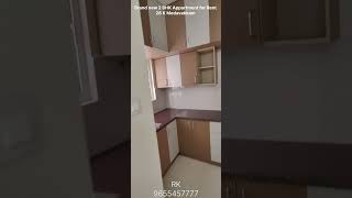 Brand new 2 BHK Appartment for Rent / North facing/ 28 K rent at Medavakkam