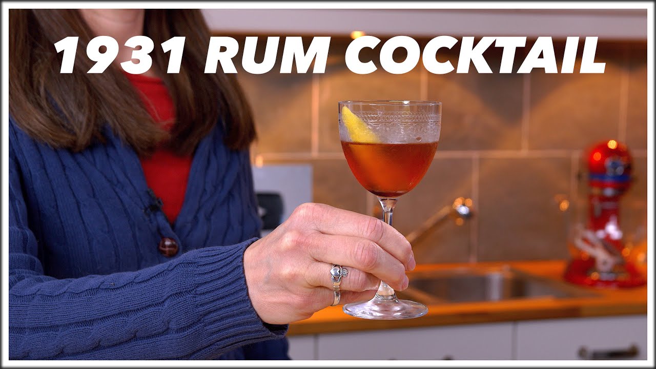 1933 Rum Antiquarian Cocktail Recipe   Cocktails After Dark | Glen And Friends Cooking