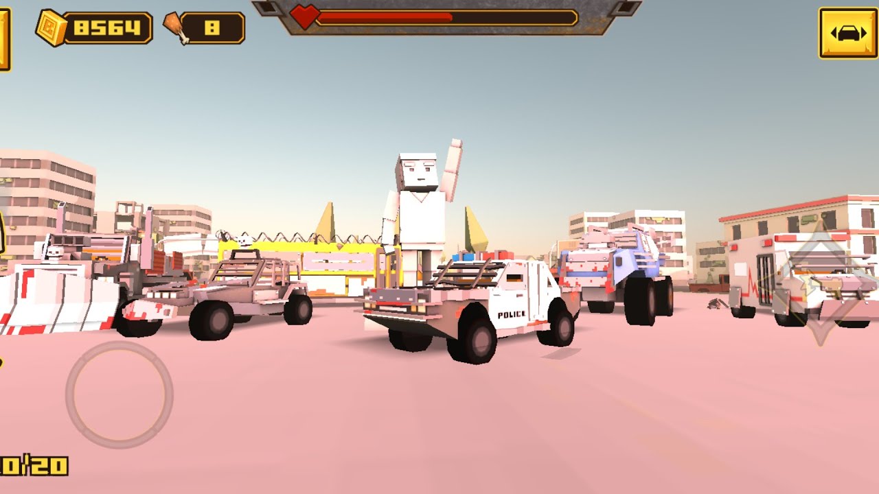 BLOCKAPOLYPSE Zombie City: Vehicles Forced to Retreat or Surrender | They Found Shelter Downtown