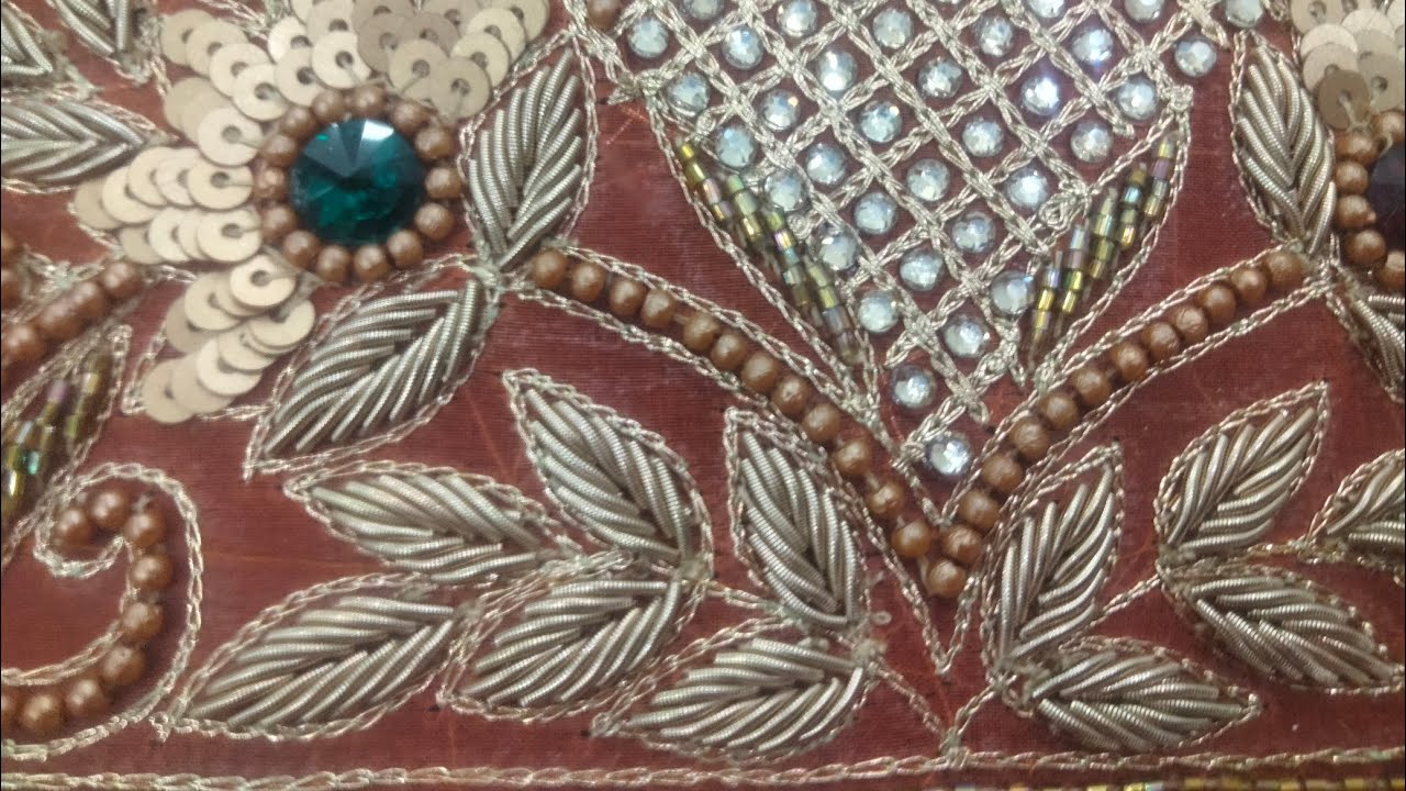 नया सुट बॉर्डर जरी work डिजाइन सादी का लोड. जाली. नग. 👌work जरी 