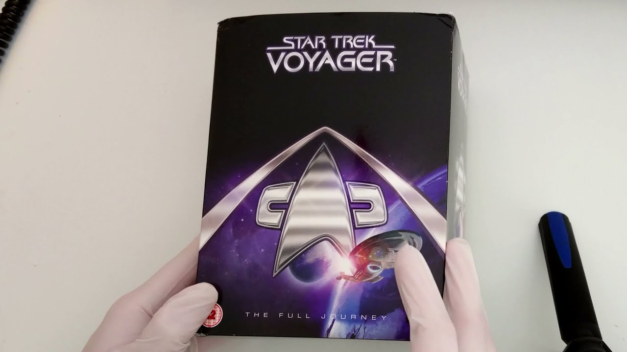 Star Trek Voyager The Full Journey, Unboxing DVD Boxset - YouTube