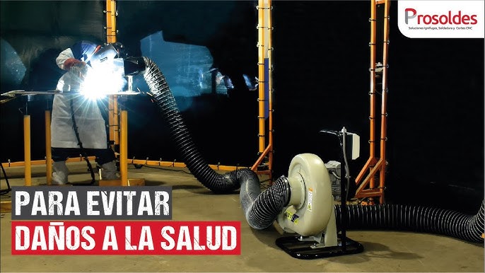 🌀EXTRACTOR de HUMO para TALLER🌀