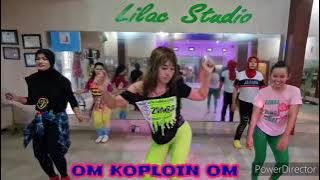 OM KOPLOIN OM | dangdut koplo | senam kreasi | mudah | zumba | lilac