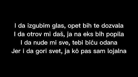 Voyage & Ceca - Muskarcina (TEKST/LYRICS) - Guns N Roses
