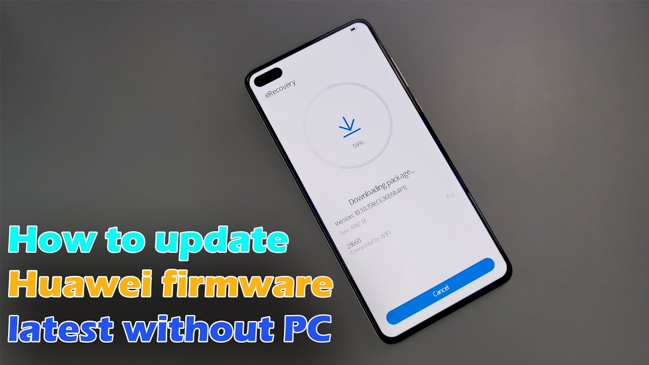  New Update  How to update Huawei firmware latest without PC
