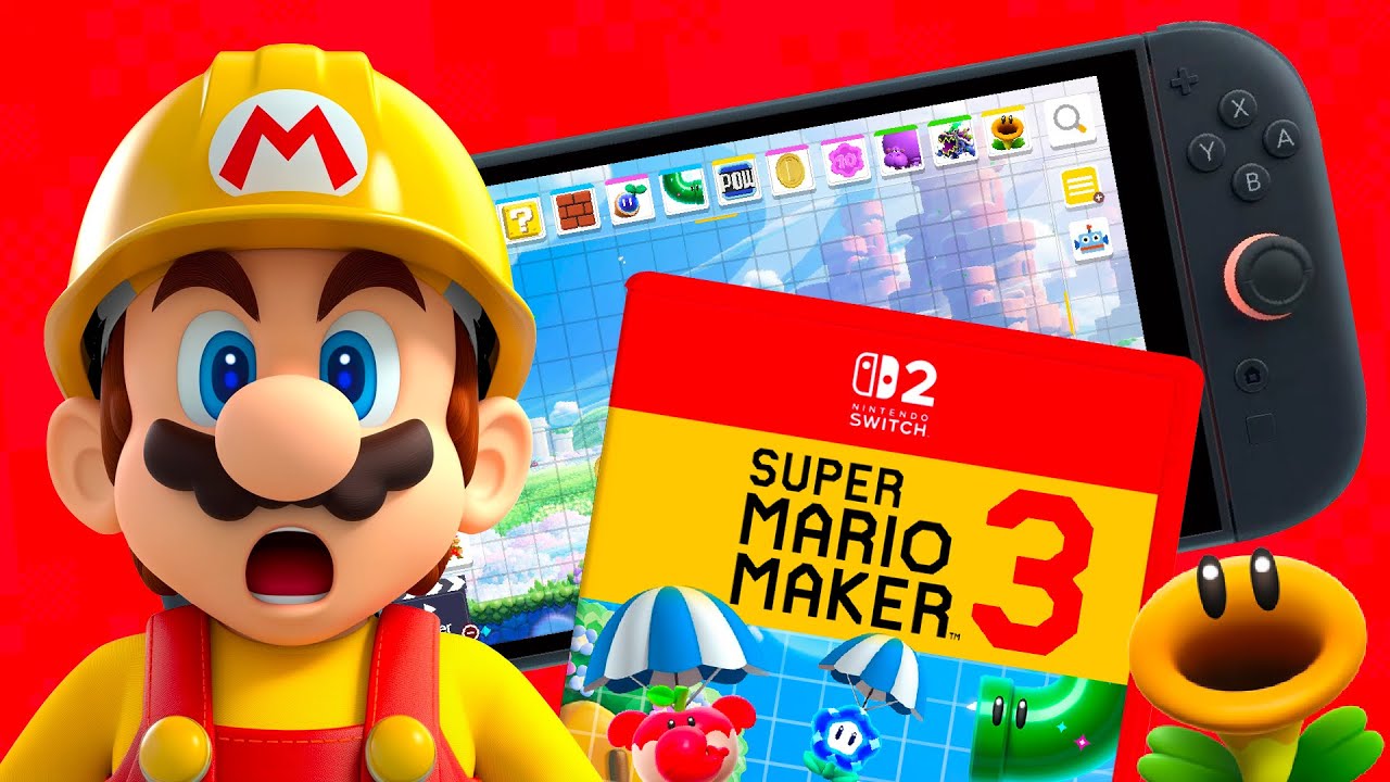 MARIO MAKER 3 SUR SWITCH 2 ?!