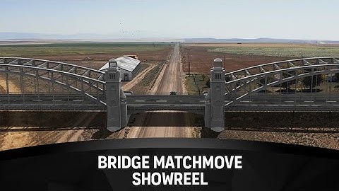 Match move Showreel | Bridge match move breakdown | 3dequalizer | MAYA 2023 | Portfolio