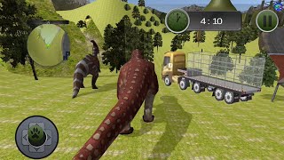 Jungle Dino Truck Transport 3D simulator game #1 - Android gameplay screenshot 3