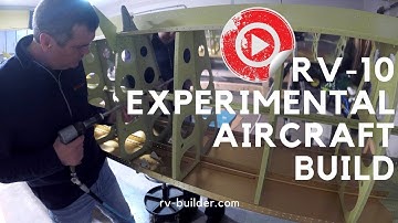 RV-10 | Wings | Right Top Skin Riveting - Part 2 | RV-Builder