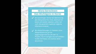 Miete Berechnen Das Wichtigste In Kürze